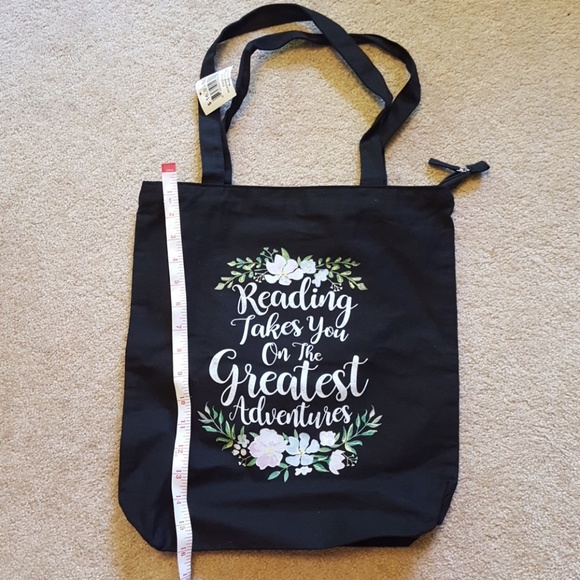 unknown Handbags - New with tags reading tote bag (👗3/$25👗)